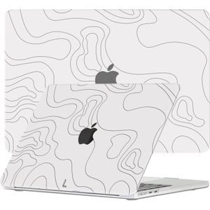 Lunso MacBook cover hoes - case - Land Lines