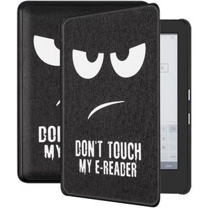 Lunso - Kobo Glo / Glo HD / Touch 2.0 hoes (6 inch) - sleep cover - Don't Touch