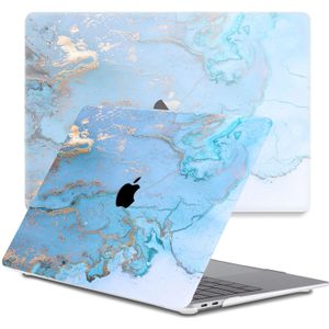 Lunso MacBook Pro 13 inch M1/M2 (2020-2022) cover hoes - case - Marble Ariel