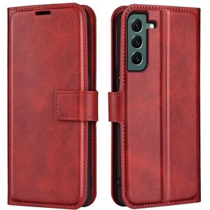 Lunso - Samsung Galaxy S23 Plus - cover bookcase hoes - Rood