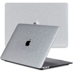 Lunso MacBook Pro 13 inch M1/M2 (2020-2022) cover hoes - case - Glitter Zilver