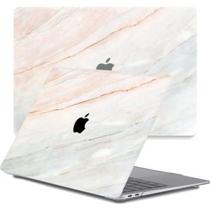 Lunso MacBook Air 13 inch M1 (2020) cover hoes - case - Marble Aiden