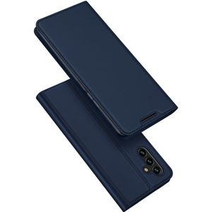Dux Ducis - Samsung Galaxy A04s - Slim bookcase hoesje - Donkerblauw