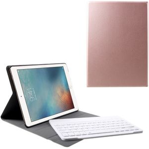 Lunso - afneembare Keyboard hoes - iPad 9.7 (2017/2018) / Pro 9.7 / Air / Air 2 - Rose Goud