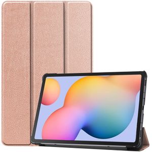 3-Vouw sleepcover hoes - Samsung Galaxy Tab S6 Lite - Rose Goud