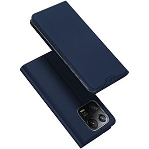 Dux Ducis - Xiaomi 13 Pro - Slim bookcase hoesje - Donkerblauw