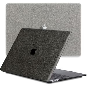Lunso MacBook Pro 13 inch M1/M2 (2020-2022) cover hoes - case - Glitter Zwart