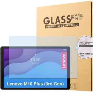 Lunso - Lenovo Tab M10 Plus Gen 3 Beschermglas (3e generatie) - Full cover Screenprotector
