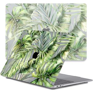 Lunso MacBook Pro 13 inch (2016-2019) cover hoes - case - Green Jungle