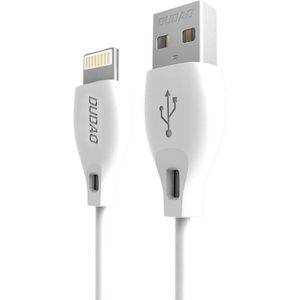 Dudao USB naar Lightning iPhone oplader - Oplaadkabel - Datakabel - 1 Meter - Wit