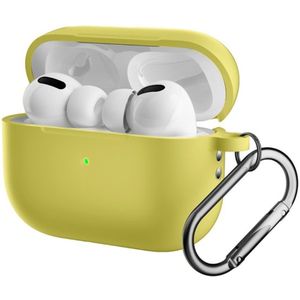 Lunso - AirPods Pro 2 - Softcase hoes - Geel