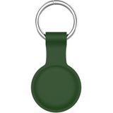 Lunso - Houder met sleutelhanger - Apple Airtags - Army Groen