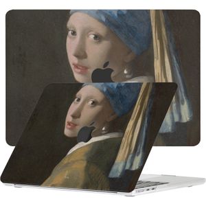 Lunso MacBook cover hoes - case - Vermeer Meisje met de Parel