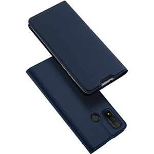 Dux Ducis - Pro Serie Slim wallet hoes - Huawei P Smart (2020) - Blauw