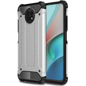 Lunso - Armor Guard backcover hoes - Xiaomi Redmi Note 9  - Zilver