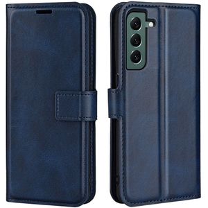 Lunso - Samsung Galaxy S23 Plus - cover bookcase hoes - Blauw