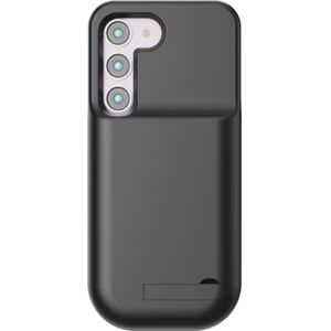 Lunso - Samsung Galaxy S23 case - Powerbank hoesje - 5000 mAh - Zwart
