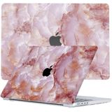 Lunso MacBook Pro 14 inch (2021-2023) cover hoes - case - Marble Finley