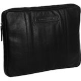 Chesterfield - Glenn lederen laptop sleeve hoes - 15 inch - Zwart