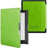 Lunso Kobo Aura Edition 1 hoes (6 inch) - sleepcover - Groen