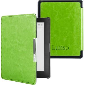 Lunso Kobo Aura Edition 1 hoes (6 inch) - sleepcover - Groen