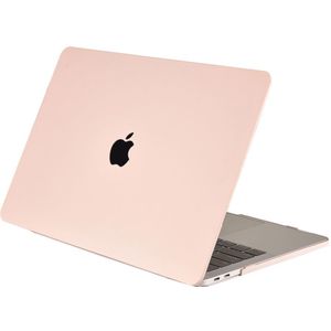 Lunso MacBook Air 13 inch (2018-2019) cover hoes - case - Candy Pink