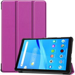 3-Vouw sleepcover hoes - Lenovo Tab M8 - Paars