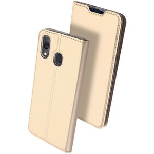 Dux Ducis - pro serie slim wallet hoes - Samsung Galaxy A30 - Goud