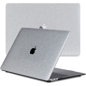 Lunso - cover hoes - MacBook Air 13 inch (2020) - Glitter Zilver