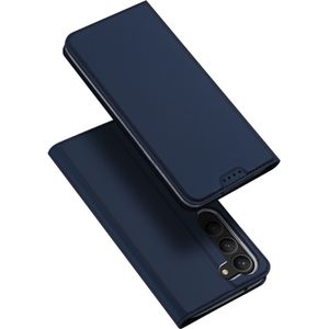 Dux Ducis - Samsung Galaxy S23 Plus - Slim bookcase hoesje - Donkerblauw