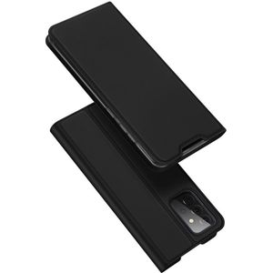 Dux Ducis - Pro Serie Slim wallet hoes -Samsung Galaxy A72  - Zwart