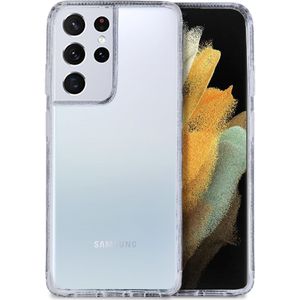 Høyde - German Bayer TPU Softcase hoes - Verkleurd Niet - Samsung Galaxy S21 Ultra - Transparant
