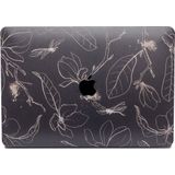 Lunso MacBook Pro 13 inch (2016-2019) cover hoes - case - Dragonfly Black