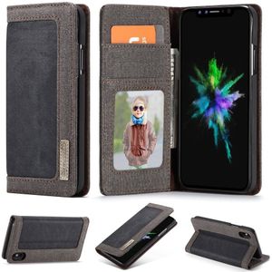 Caseme luxe wallet hoes - iPhone XS Max - zwart