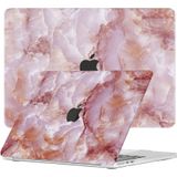 Lunso MacBook Air 13 inch M2/M3 (2022-2024) cover hoes - case - Marble Finley