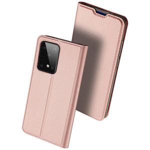 Dux Ducis - pro serie slim wallet hoes - Samsung Galaxy S20 Ultra - Roze Goud