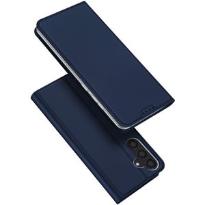 Dux Ducis - Samsung Galaxy S24 - Slim bookcase hoesje - Donkerblauw