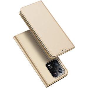 Dux Ducis - Xiaomi 13 Pro - Slim bookcase hoesje - Goud