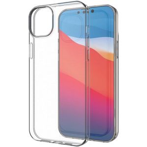 Lunso - iPhone 14 Plus - Softcase hoes  - Transparant
