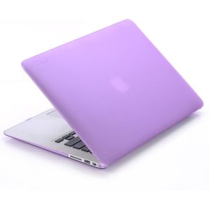 Lunso MacBook 12 inch cover hoes - case - mat paars