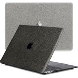 Lunso MacBook Air 13 inch M1 (2020) cover hoes - case - Glitter Zwart