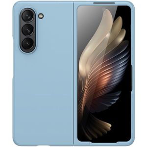 Lunso - Samsung Galaxy Z Fold5 - Backcover hoes - Lichtblauw