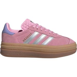 Adidas Gazelle Bold Pink Silver GS/  JH5539 - SneakerMood