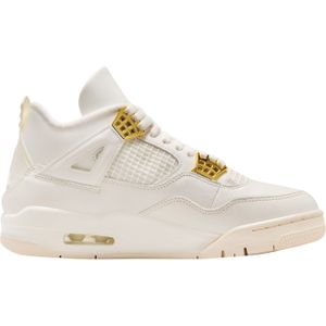 Air Jordan 4 WMNS "White and Gold" / Steel Grey /  AQ9129-170 - SneakerMood