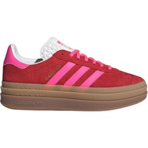 Adidas Gazelle Bold "Collegiate Red / Lucid Pink"/  IH7496 - SneakerMood