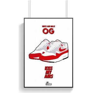 Nike Air Max 1 OG Red Poster