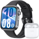 HUAWEI Watch FIT 4 schwarz | Smartwatch | Extrem dünnes Design | Erweiterter Sportmodus | NFC-Zahlung | Bis zu 10 Tage Akkulaufzeit | Kompatibel mit IOS und Android