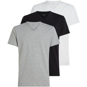 Calvin Klein Slim Short Sleeve V-Necks T-Shirts 3-Pack Str. M