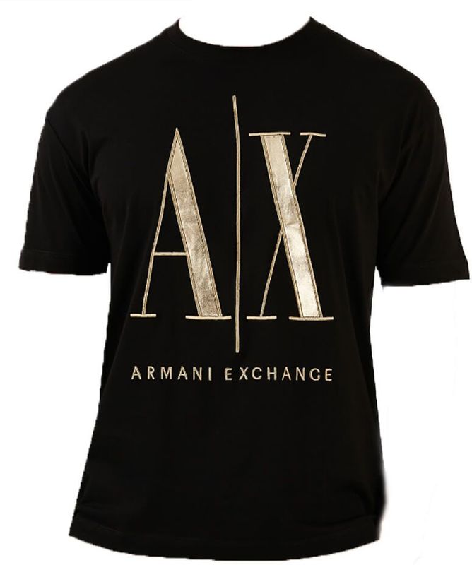Armani Exchange Men T-Shirt Black Str. M