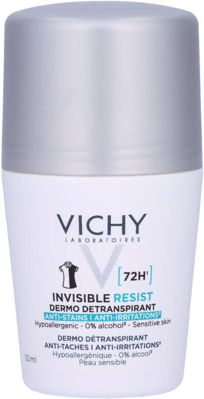 Vichy Deo Invisible Resist 72H Anti Stain Roll On 50 ml